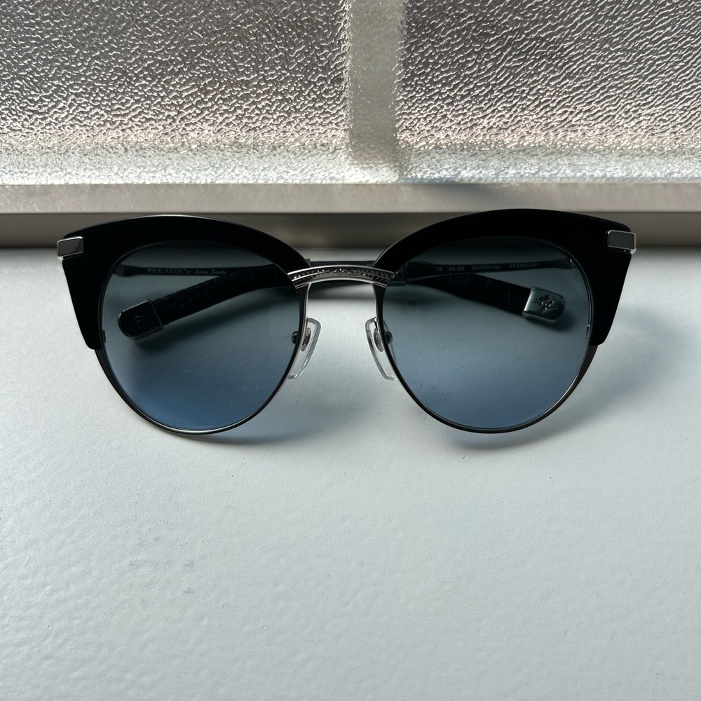 Paradis Stardust Sunglasses - Black Sterling Silver